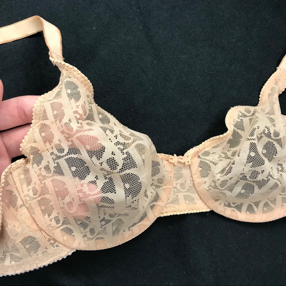 Christian Dior Monogram Mesh Bra